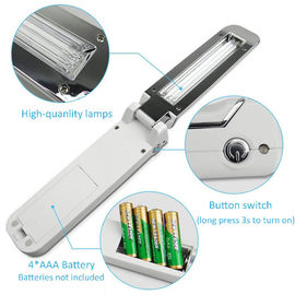 Tragbare ultraviolette Desinfektions-Handlampe 4XAAA batteriebetrieben